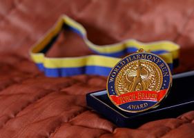 VIOLINIST PAVEL SPORCL RECEIVES 'TORCH-BEARER AWARD' AT THE UNITED NATIONS